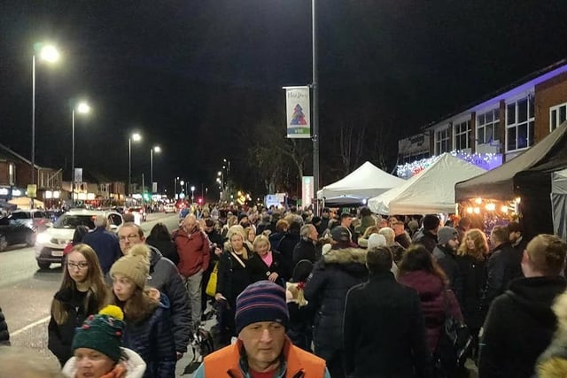 "Great night. Lovely Christmassy atmosphere," said one visitor. "Great stalls and the smaller businesses looked like they were thriving." Pic credit: Stephen Murtagh