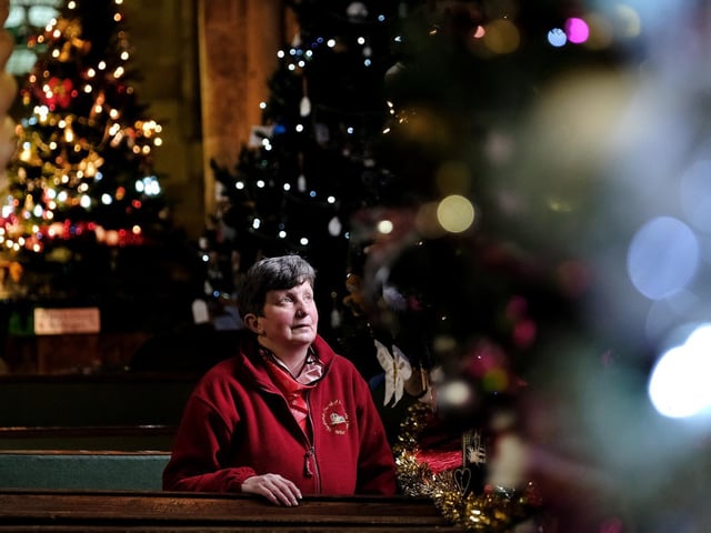 St Mary's Church maid Dianne Davies.
215101a