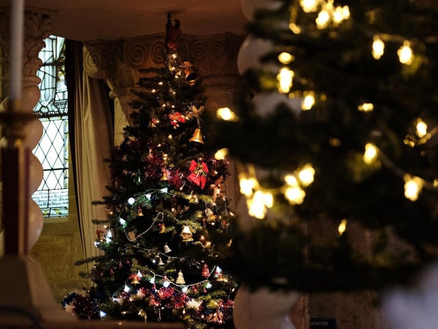Beautiful trees in Whitby's St Mary's Church.
215101j