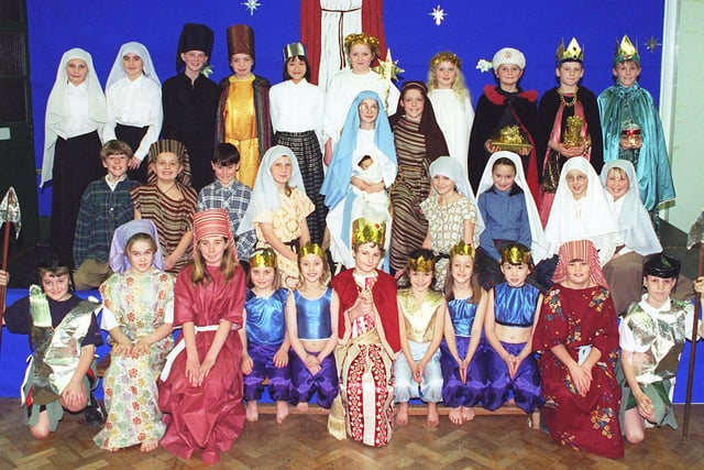 Holy Family RC Primary School junior Nativity Play A King Forever, 1996