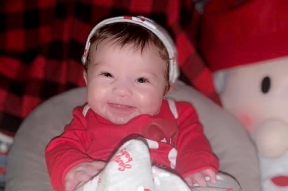 Cierra Cornwell, four months old. Picture from Jade Pryce