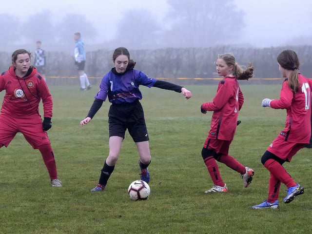 Scarborough Ladies U12s take on Bishopthorpe