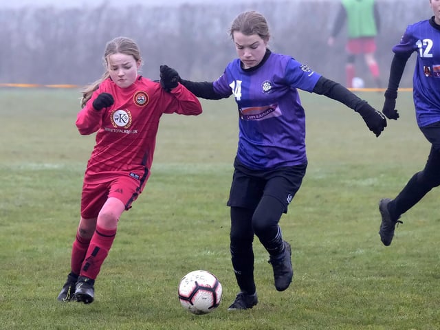 Scarborough Ladies U12s take on Bishopthorpe