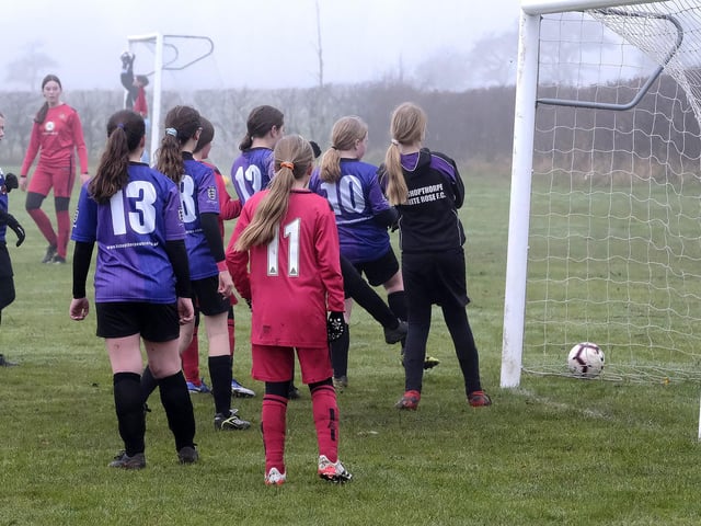 Scarborough Ladies U12s take on Bishopthorpe