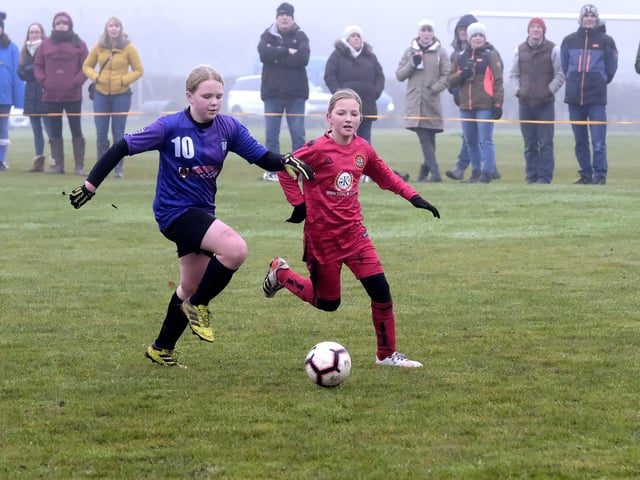 Scarborough Ladies U12s take on Bishopthorpe