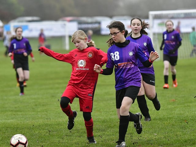 Scarborough Ladies U12s take on Bishopthorpe