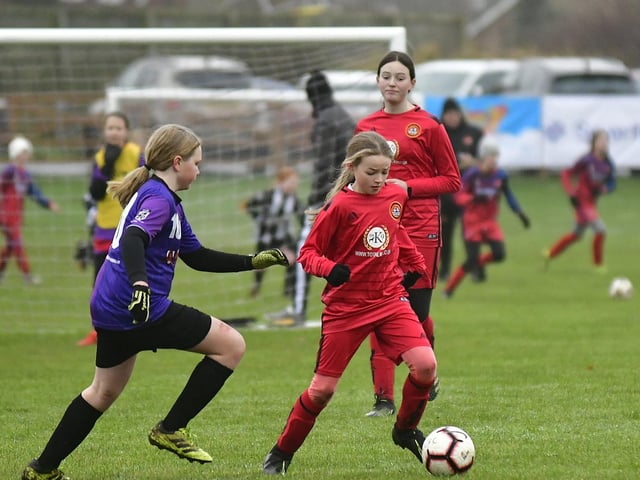 Scarborough Ladies U12s take on Bishopthorpe