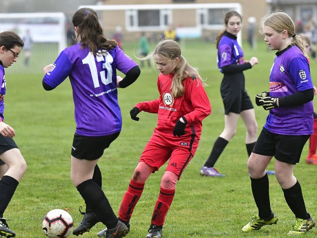 Scarborough Ladies U12s take on Bishopthorpe