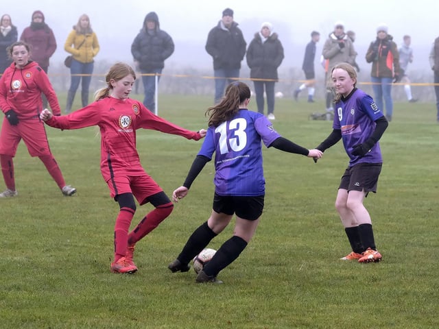 Scarborough Ladies U12s take on Bishopthorpe