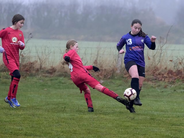 Scarborough Ladies U12s take on Bishopthorpe
