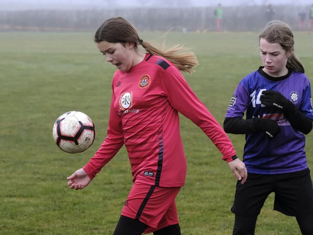 Scarborough Ladies U12s take on Bishopthorpe