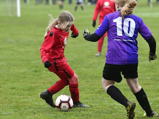 Scarborough Ladies U12s take on Bishopthorpe