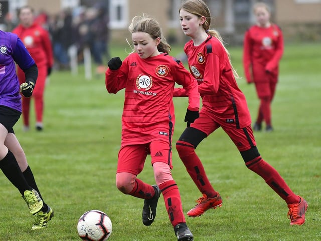 Scarborough Ladies U12s take on Bishopthorpe