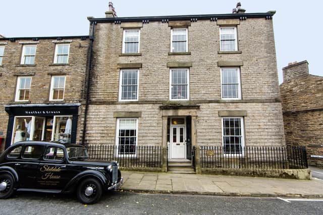 This property in Askrigg played the part of Skeldale House in the first TV adaptation of  All Creatures Great and Small