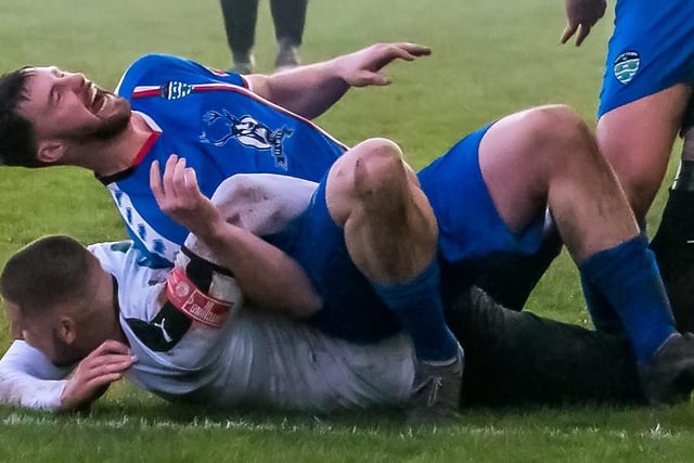 Whitby Town defeated Grantham Town 3-0 in the NPL Premier Division on Saturday December 18.

Photo by Brian Murfield