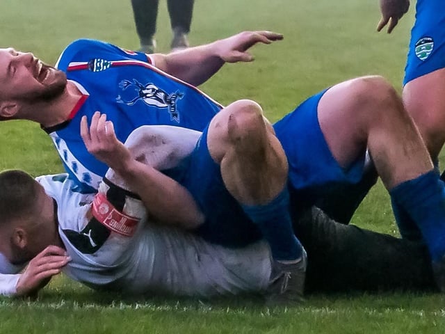 Whitby Town defeated Grantham Town 3-0 in the NPL Premier Division on Saturday December 18.

Photo by Brian Murfield