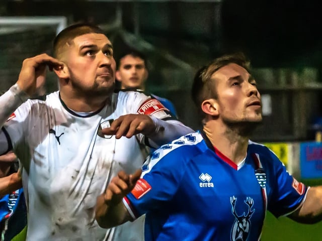 Whitby Town defeated Grantham Town 3-0 in the NPL Premier Division on Saturday December 18.
Photo by Brian Murfield