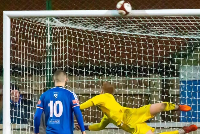 Whitby Town defeated Grantham Town 3-0 in the NPL Premier Division on Saturday December 18.

Photo by Brian Murfield
