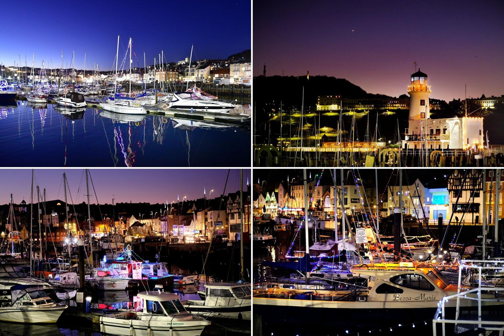 Take a look at these fantastic Christmas lights displays across Scarborough Harbour!