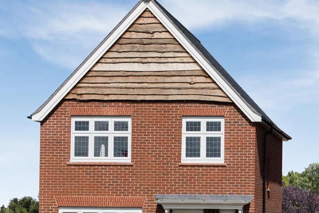 The Warwick house is located on a new development The Poplars at Roundwood in Garforth.