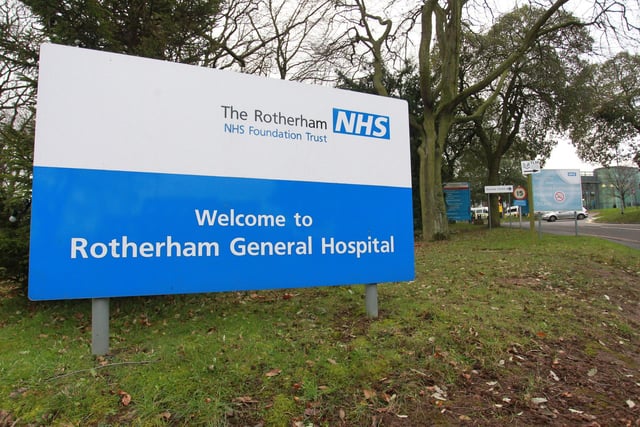 Last year on 14 December in Rotherham there were 125 people in hospital and one person on mechanical ventilation beds, while this year there are 25 hospital cases and two people on mechanical ventilation beds
