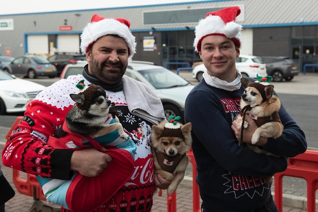 Santa Paws event at the Barking Bakery