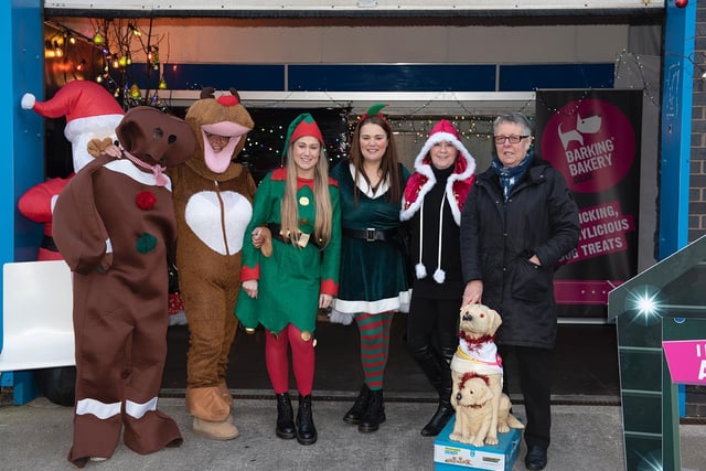 Santa Paws event at the Barking Bakery