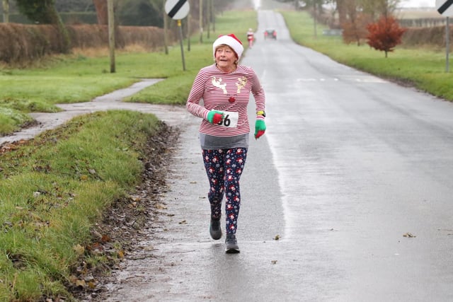 Linda Hall at the Bridlington Road Runners Christmas Handicap race

Photo by TCF Photography