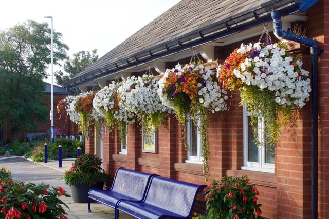 St Annes station looking delightful.