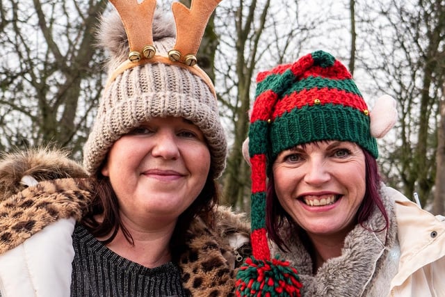 Hundreds gather at Stanley Park for a festive sing-a-long in aid of Blackpool Victoria Hospital's Blue Skies Fund. Picture: Elizabeth Gomm