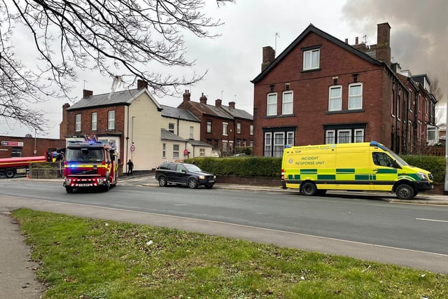 In a statement, a spokesperson for West Yorkshire Fire and Rescue said: “We’re in attendance at a single story commercial building in the Upper Wortley area (LS12)