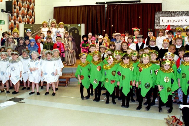Kirkham and Wesham County Primary School infants nativity, 1997
