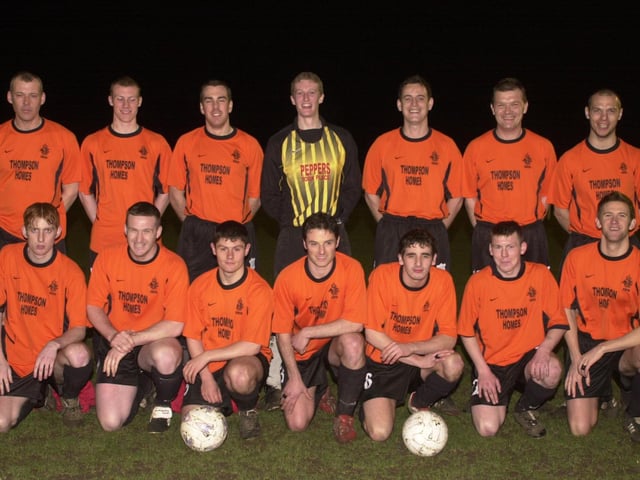 Do you recognise anyone from this football team photo?