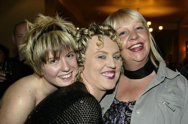 Laura, Sandra and Tracey back in 2008.