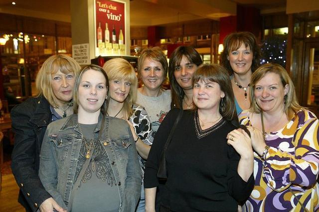 Diane, Amy, Jutci, Tracey, Debbie, Zarina, Anne and Loranie. back in 2007.