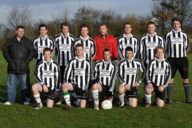 Do you recognise anyone from this football team photo?