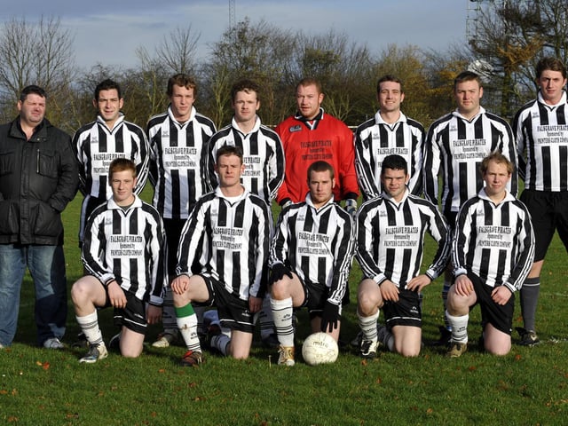 Do you recognise anyone from this football team photo?