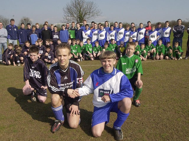 Do you recognise anyone from this football photo?