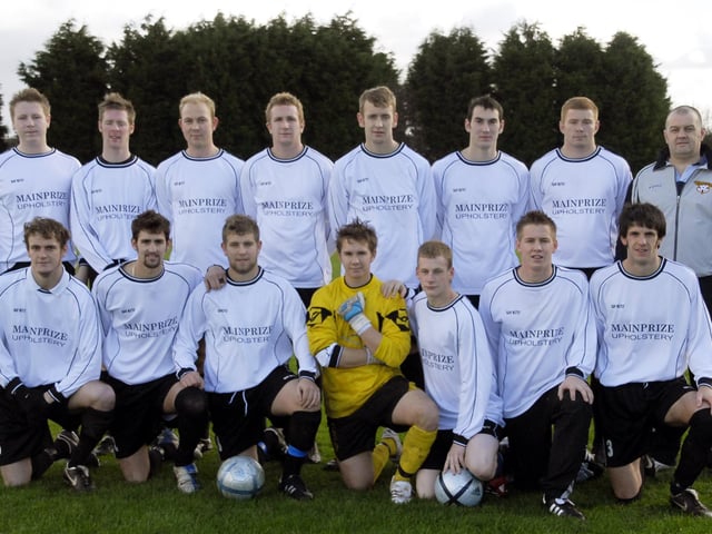Do you recognise anyone from this football team photo?