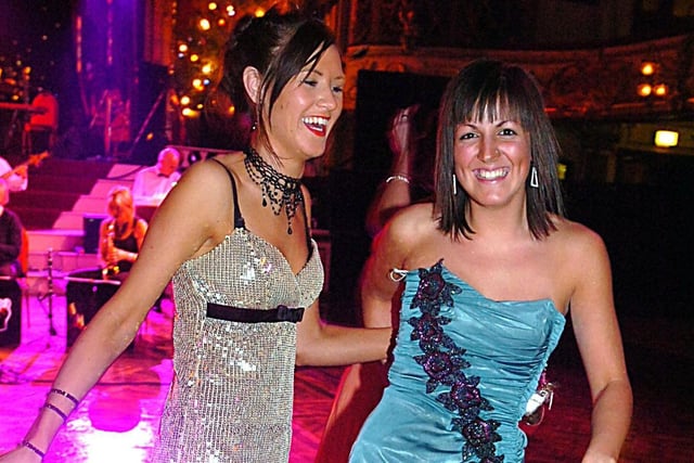 Diane Parker and Amy Syme strut their stuff, 2006