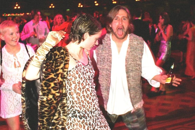 Revellers hit the dance floor, 1996
