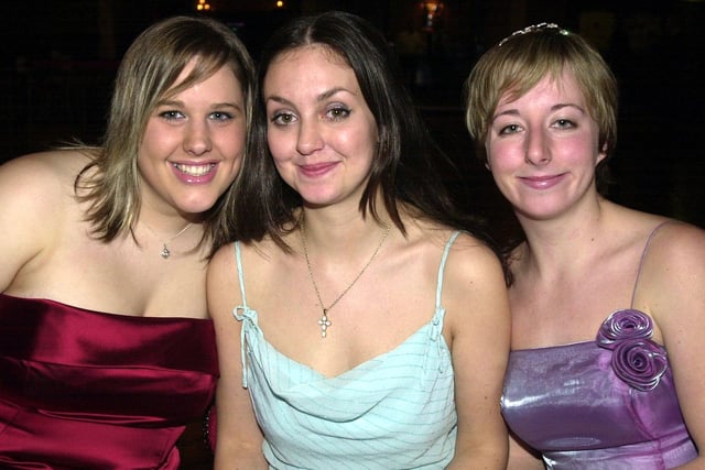 Emma Elson, Rachael Dobson and Rebecca Muir, 2002