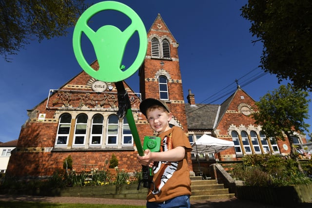 Five-year-old metal detectorist Bertie Lawson, who found a lost wedding ring  in Sherburn-in-Elmet won praise  after it was reunited with its owner. Rupert Denby, lost his gold wedding ring while helping put up the village Christmas tree in early December.
23rd April March 2021
Picture : Jonathan Gawthorpe