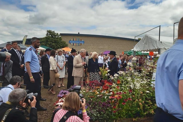 Prince Charles and Camilla at the Great Yorkshire Show