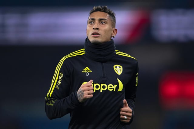Cold water has been poured on reports from Brazil that Leeds United star Raphinha is set to join Bayern Munich in January for £40m. Bayern, it is believed, are yet to declare any interest and any bid would be dependent on the German club selling a winger. (YEP/Bild). Photo by Visionhaus/Getty Images.