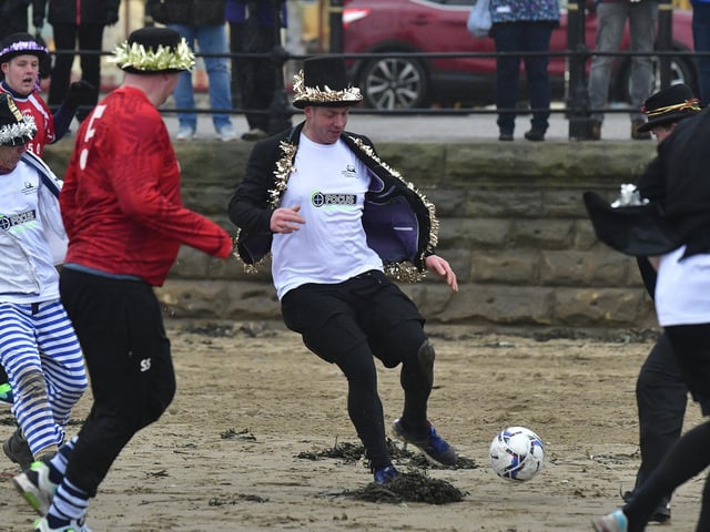 Not your traditional football kit!