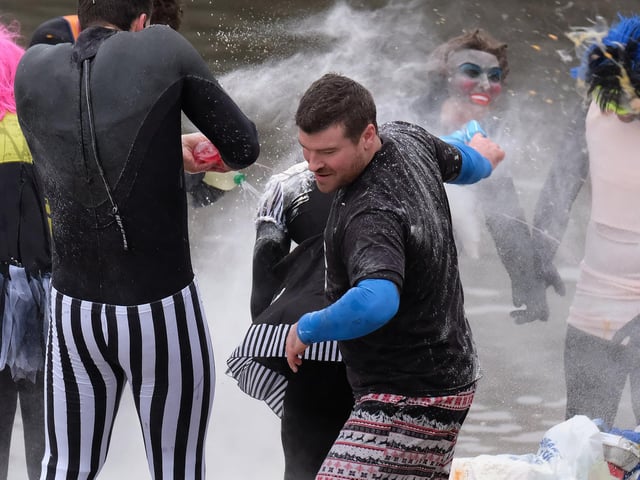 Flour everywhere!