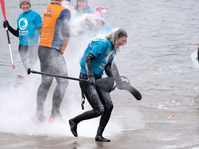 Enjoying taking part