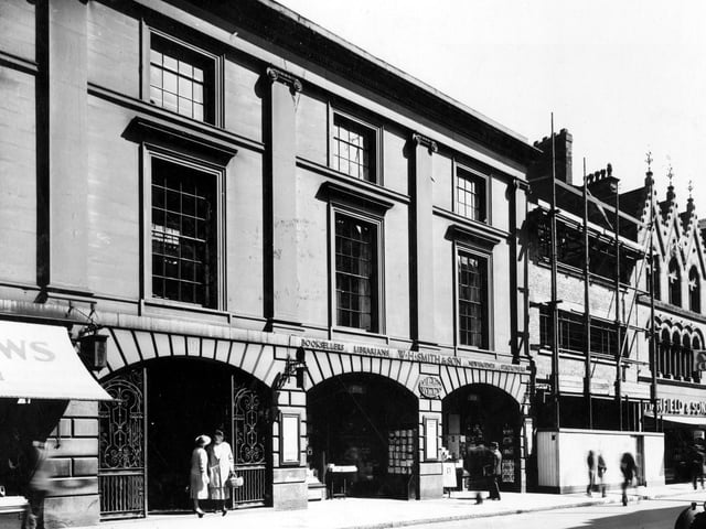 W.H. Smith, booksellers on Commercial Street in June 1940.