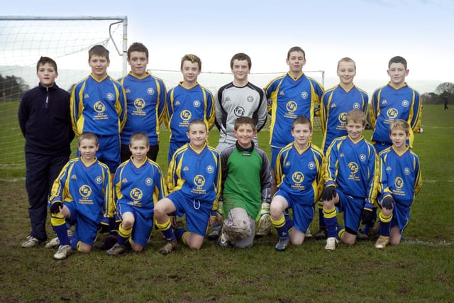 Do you recognise any of these junior footballers?